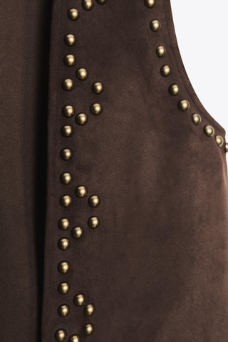 Veste sans manches - Marron