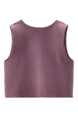 Veste sans manches - Rose