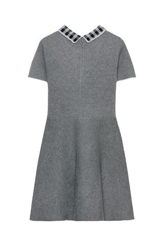 Robe patineuse - Gris foncé chiné