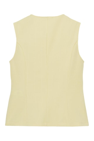 Gilet sans manches - Jaune