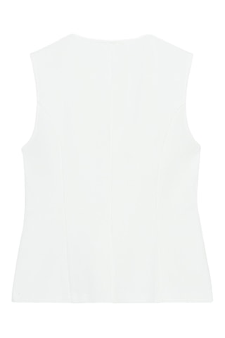 Gilet sans manches - Blanc