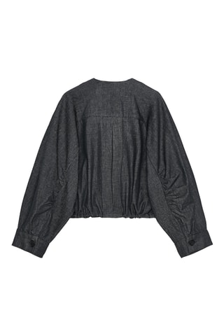 Veste en jean - Gris foncé