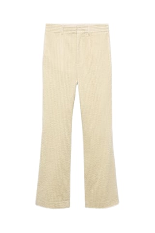 Pantalon en velours - Beige