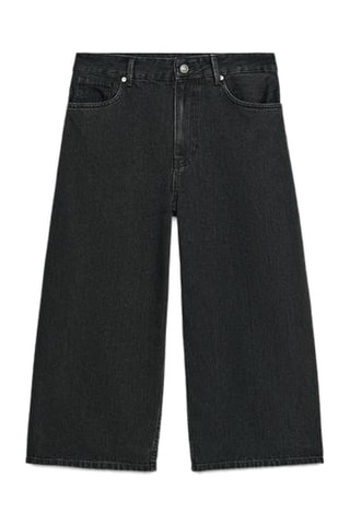Bermuda en jean - Noir