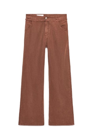 Pantalon - Rouge brique
