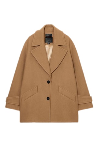 Manteau en laine - Camel