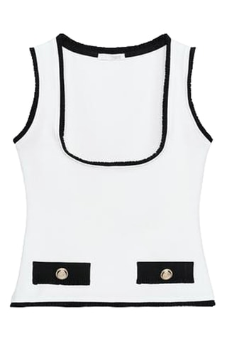 Top - Blanc