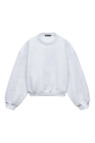 Sweat - Gris clair chiné