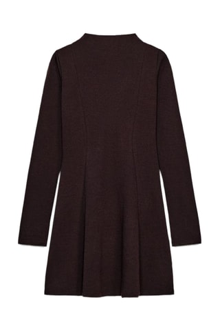 Robe patineuse - Marron foncé