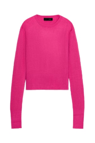 Pull en alpaga - Fuchsia