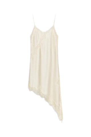 Robe midi - Beige