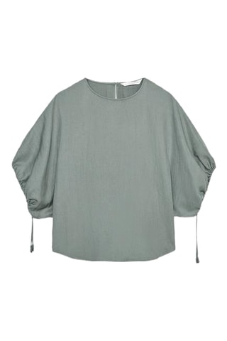 Top - Bleu canard