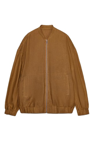 Veste en lin - Marron