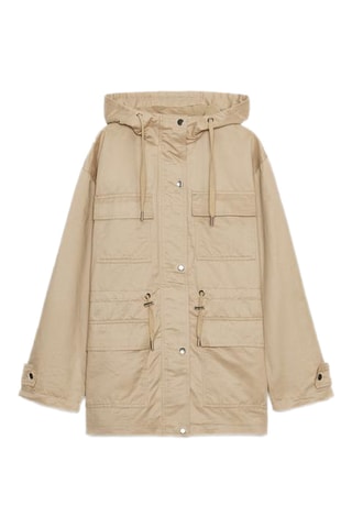 Parka à capuche - Beige