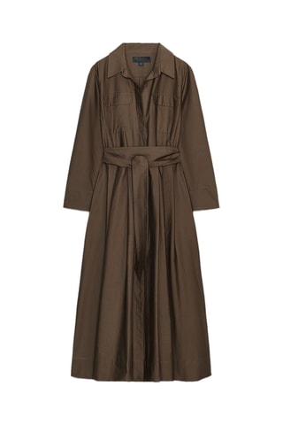 Robe chemise - Marron