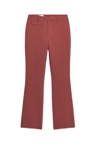 Pantalon - Rouge brique