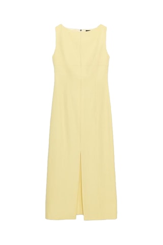 Robe midi - Jaune