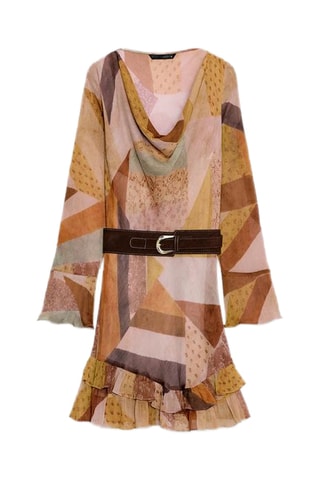 Robe trapèze - Marron