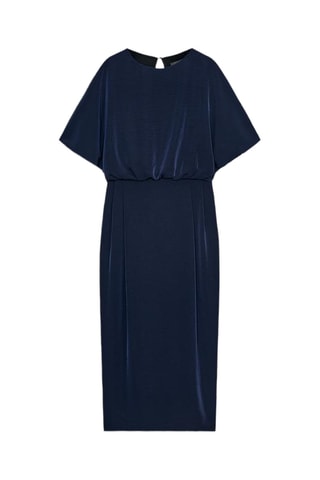 Robe droite - Bleu marine