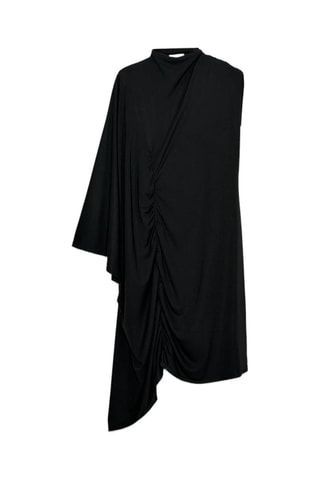 Robe drapée - Noir