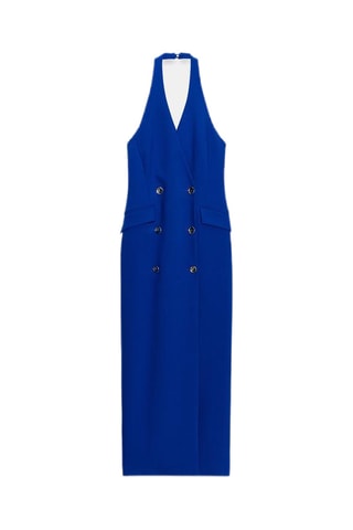 Robe droite - Bleu roi