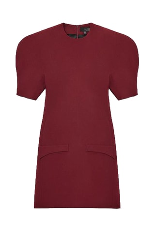 Robe droite - Bordeaux