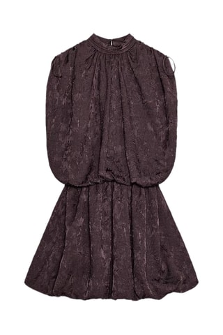 Robe patineuse - Marron foncé