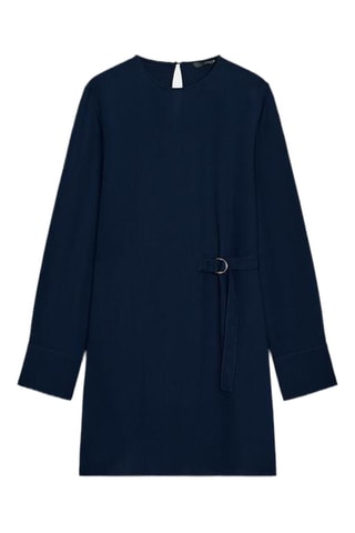 Robe droite - Bleu marine