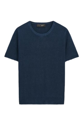 T-shirt - Bleu marine chiné