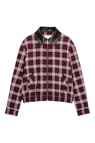 Veste - Bordeaux et écru
