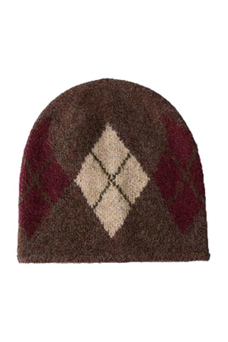 Bonnet - Marron chiné