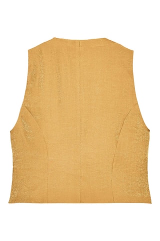Gilet de costume - Moutarde