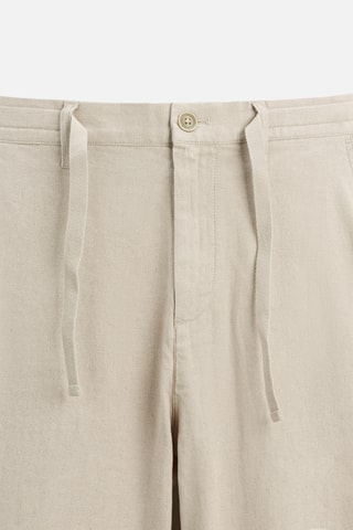 Pantalon en lin - Beige