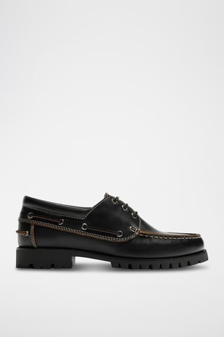 Chaussures bateau - Noir