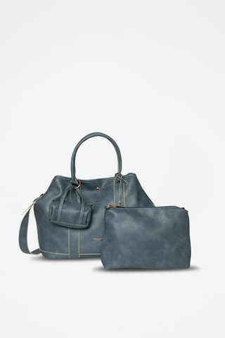 Sac à main et pochette Never - Bleu