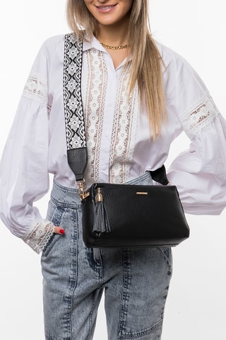 Sac bandoulière Jess - Noir - Noir