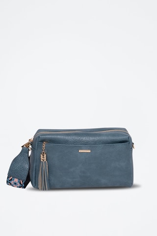 Sac bandoulière Jess - Noir - Bleu