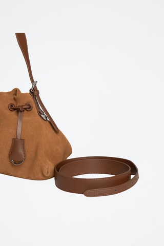 Sac à main en cuir Morgane - Camel
