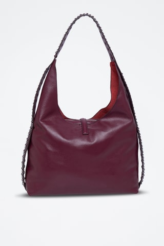 Sac porté épaule en cuir Colbee - Violet