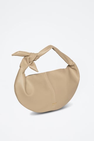 Sac à main en cuir Malone - Beige