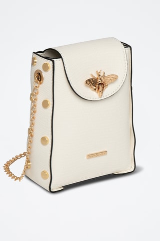Sac à main en synthétique Zinc - Blanc