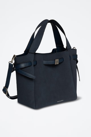 Sac à main en synthétique Amaia - Bleu marine