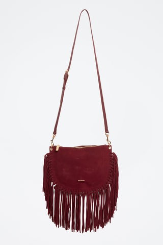 Sac à main en cuir Melvin - Bordeaux