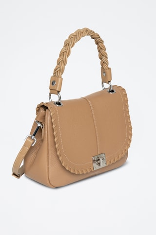 Sac à main en cuir Rafael - Beige