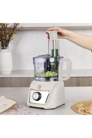 Mixeur 8-en-1 Sahara - 1500 ml - 500 W - 2 vitesses - Blanc et argenté
