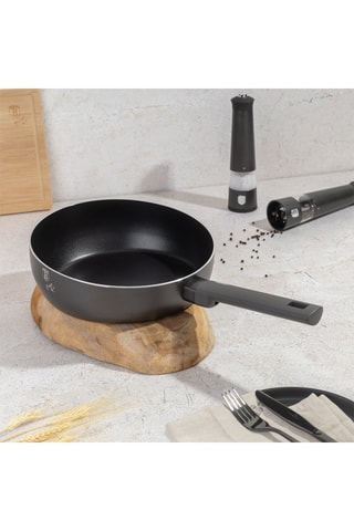 Poêle revêtement titane Anthracite - 26 cm - 2,8 l