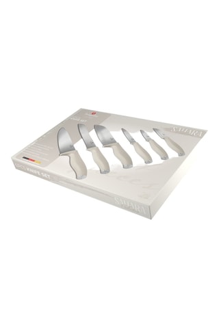 6 couteaux en acier inoxydable Sahara