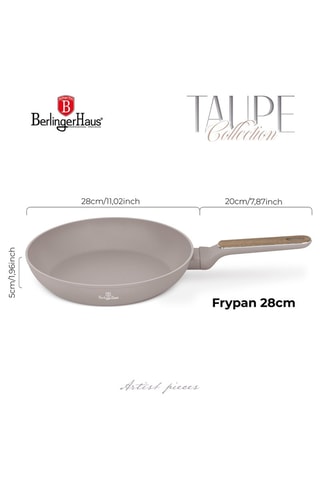 Poêle Taupe Nordic - 28 cm