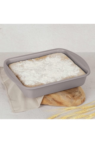 Plat à four Taupe Collection - 40 x 28,5 x 7 cm