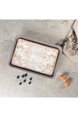 Plat à four Taupe Collection - 40 x 28 x 7 cm